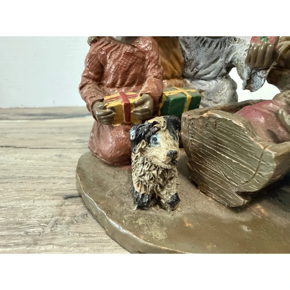 Vintage 1993 Young's Inc Treasures of the Heart Black Nativity Scene Figurine
